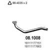 BMW 18111177151 Exhaust Pipe